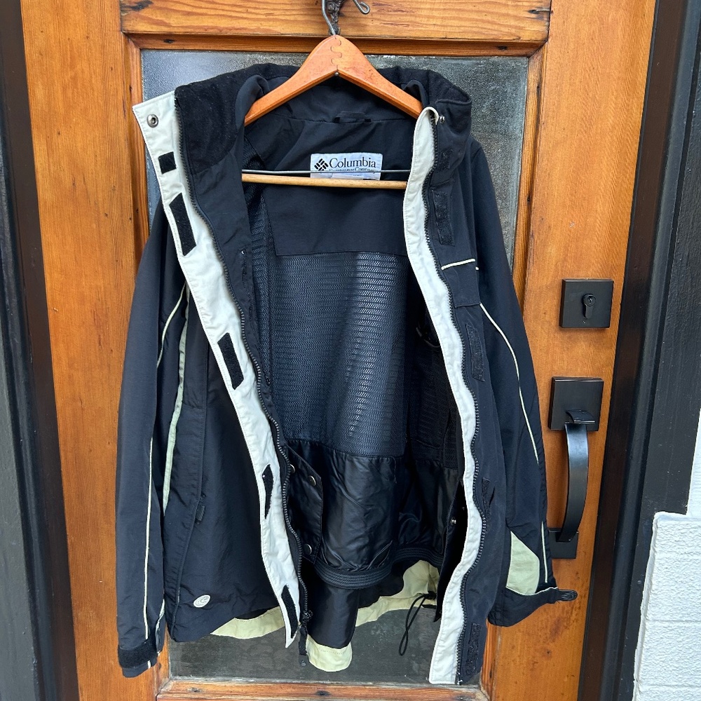 Three in one Columbia ski jacket